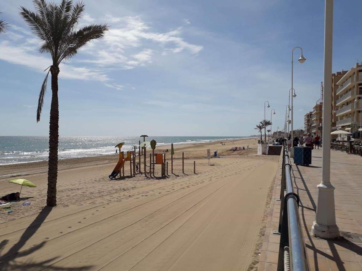Excelente Apartamento Vacacional En Guardamar A Unos Pasos De La Playa, Calle Paraguay Guardamar del Segura Exteriör bild