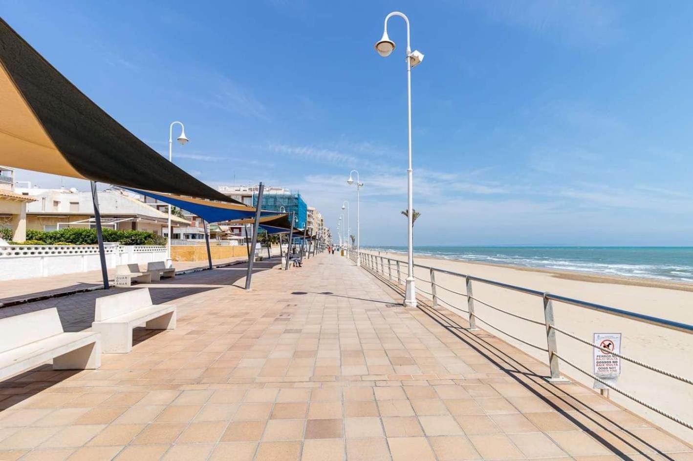 Excelente Apartamento Vacacional En Guardamar A Unos Pasos De La Playa, Calle Paraguay Guardamar del Segura Exteriör bild