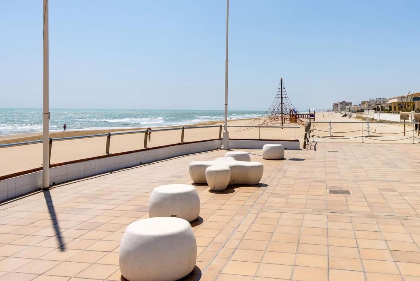 Excelente Apartamento Vacacional En Guardamar A Unos Pasos De La Playa, Calle Paraguay Guardamar del Segura Exteriör bild